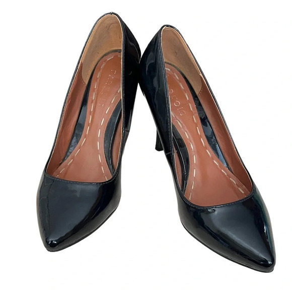 Parfois Black Patent Heels - Picture 1 of 6